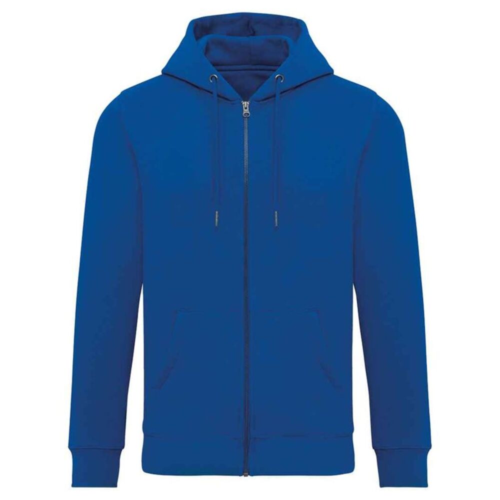 Native Spirit Unisex Adult Full Zip Hoodie / Sea Blue